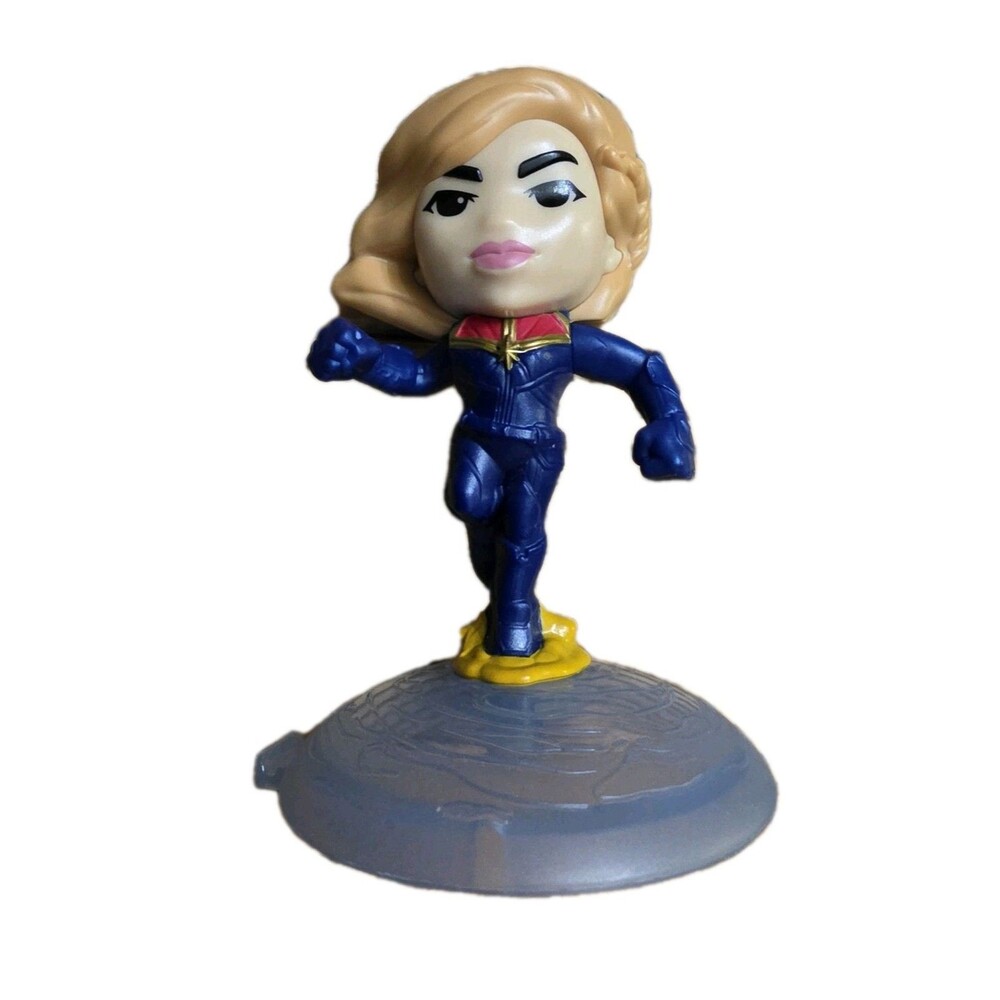 2023 McDonald's The Marvels Captain Scarlet Happy Meal Toy #1 Action Figurine